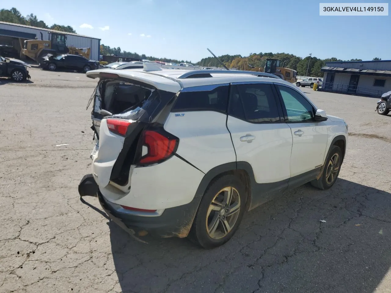 2020 GMC Terrain Slt VIN: 3GKALVEV4LL149150 Lot: 77432554