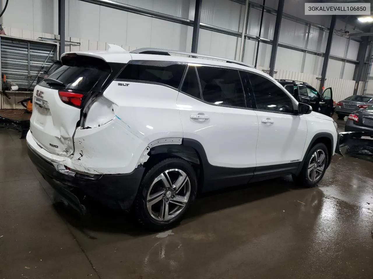 2020 GMC Terrain Slt VIN: 3GKALVEV4LL106850 Lot: 77478094