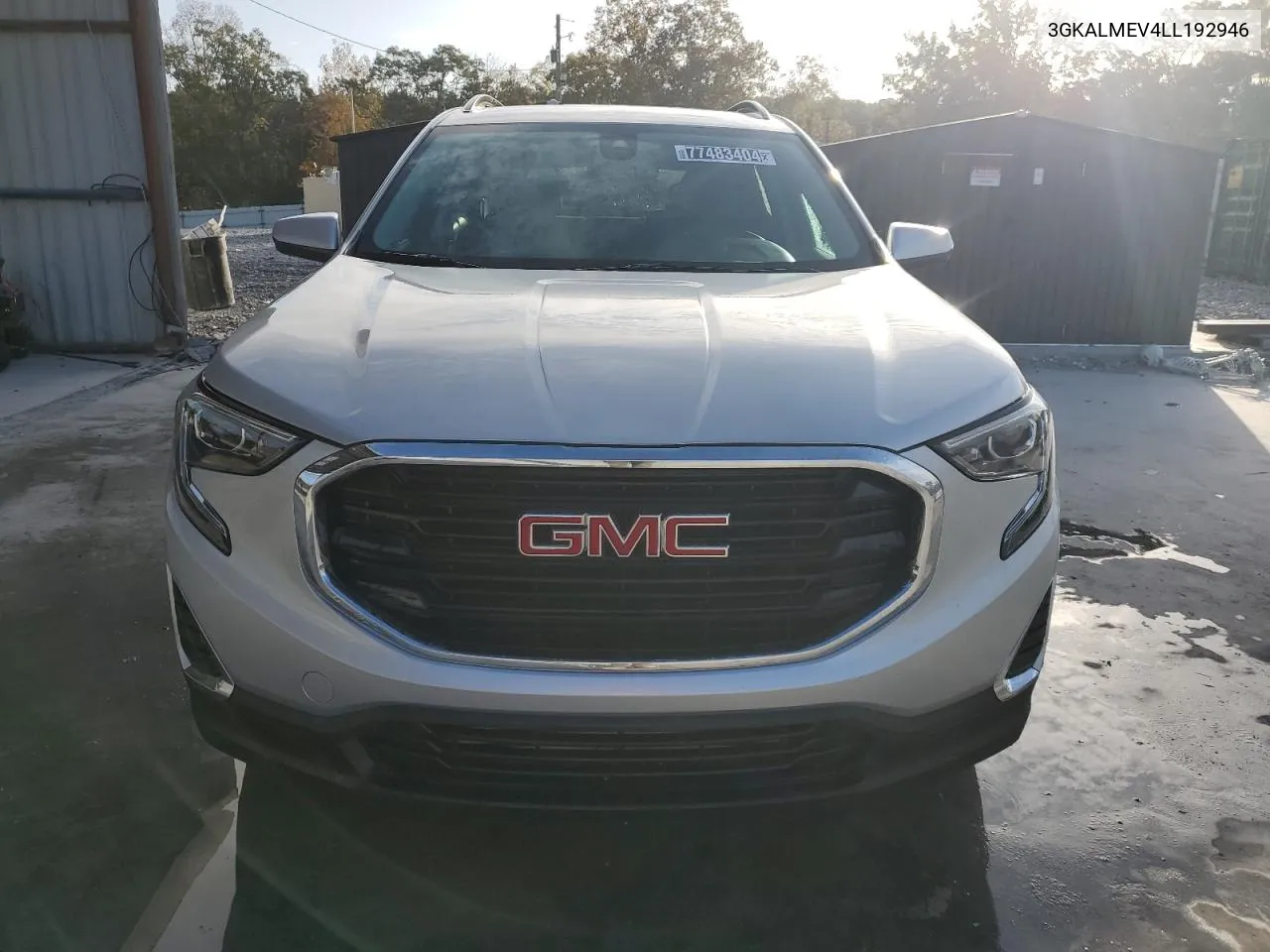 2020 GMC Terrain Sle VIN: 3GKALMEV4LL192946 Lot: 77483404