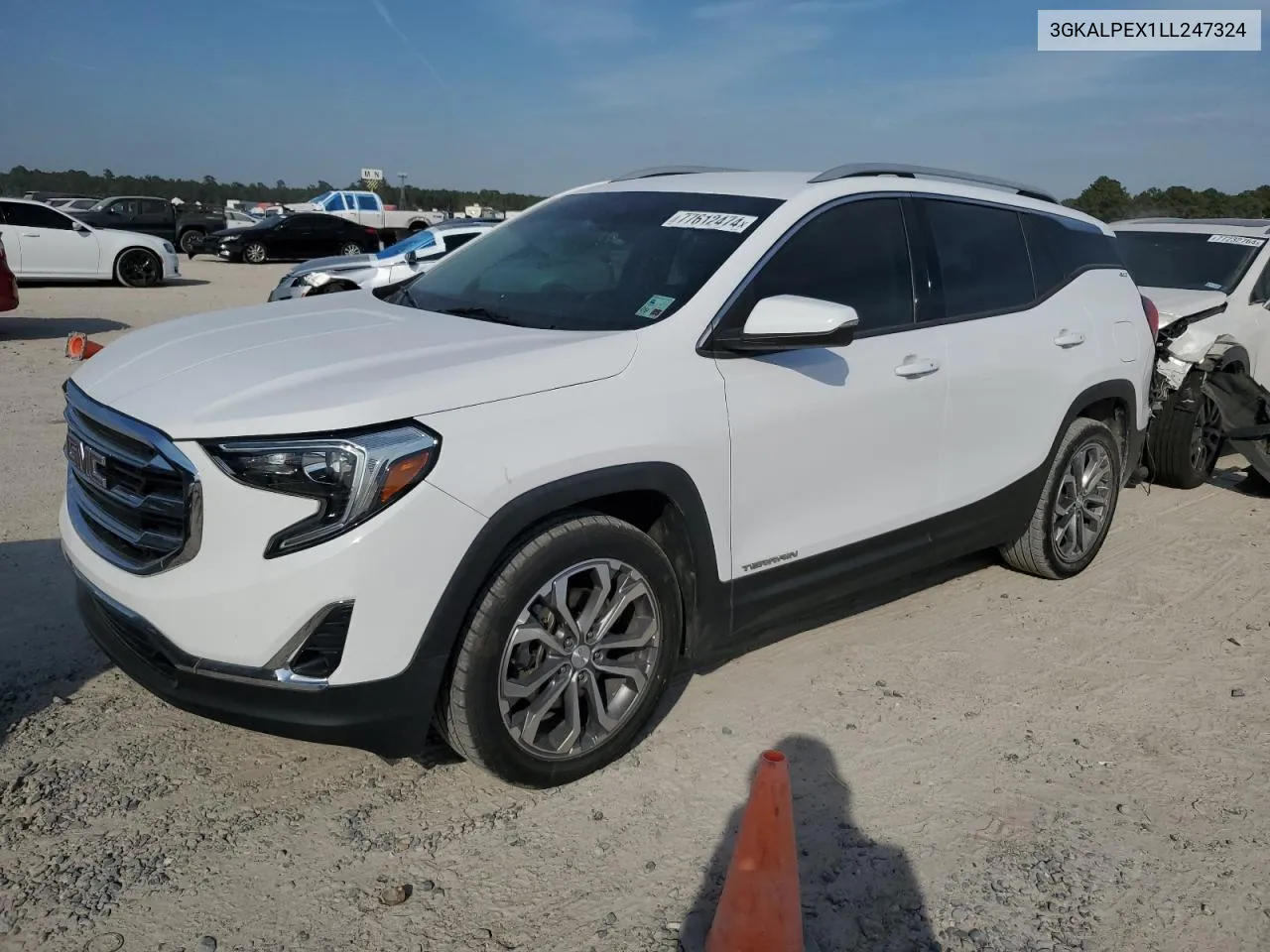 2020 GMC Terrain Slt VIN: 3GKALPEX1LL247324 Lot: 77612474