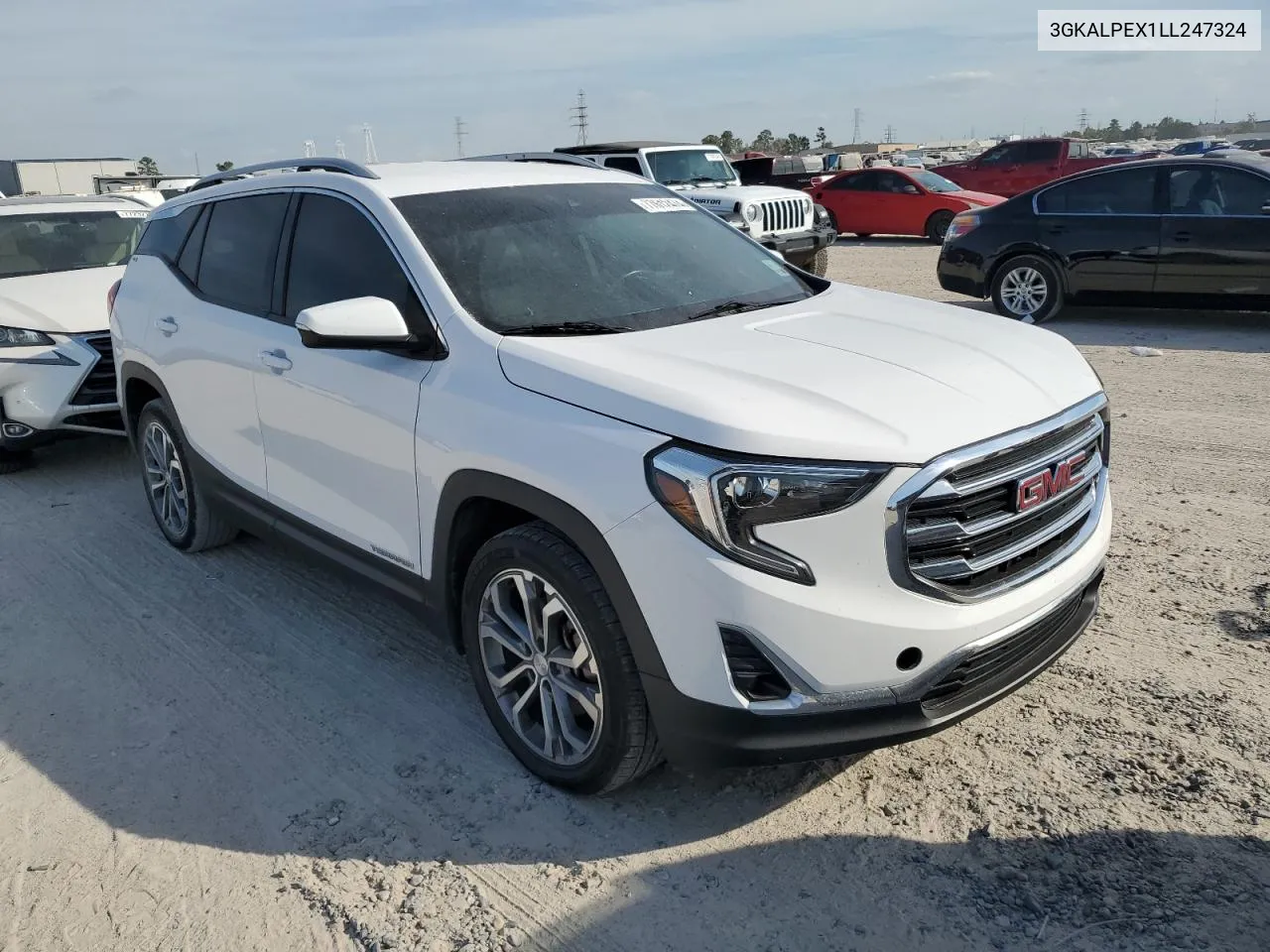 2020 GMC Terrain Slt VIN: 3GKALPEX1LL247324 Lot: 77612474