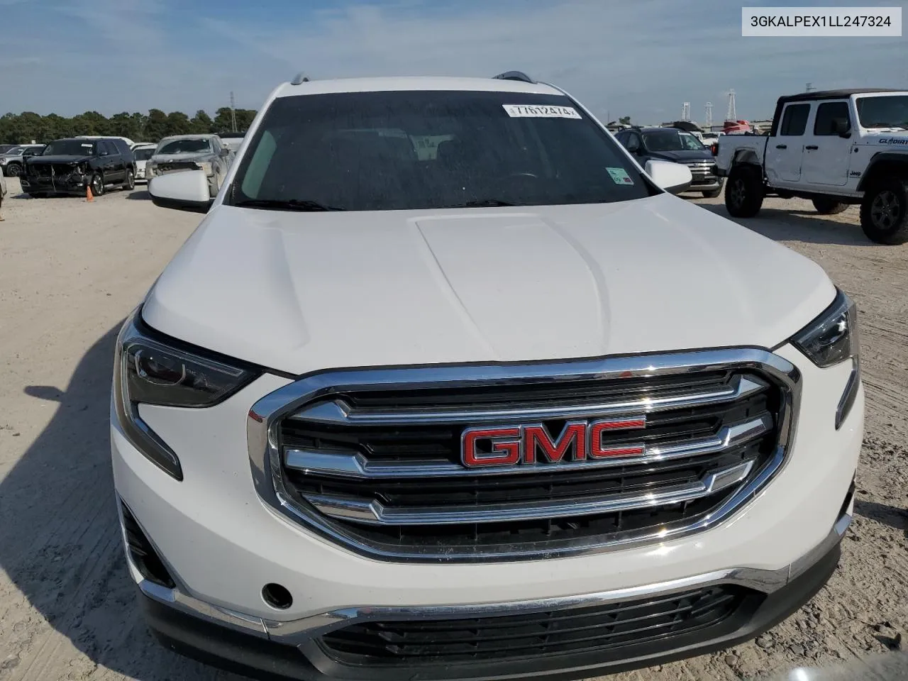 2020 GMC Terrain Slt VIN: 3GKALPEX1LL247324 Lot: 77612474