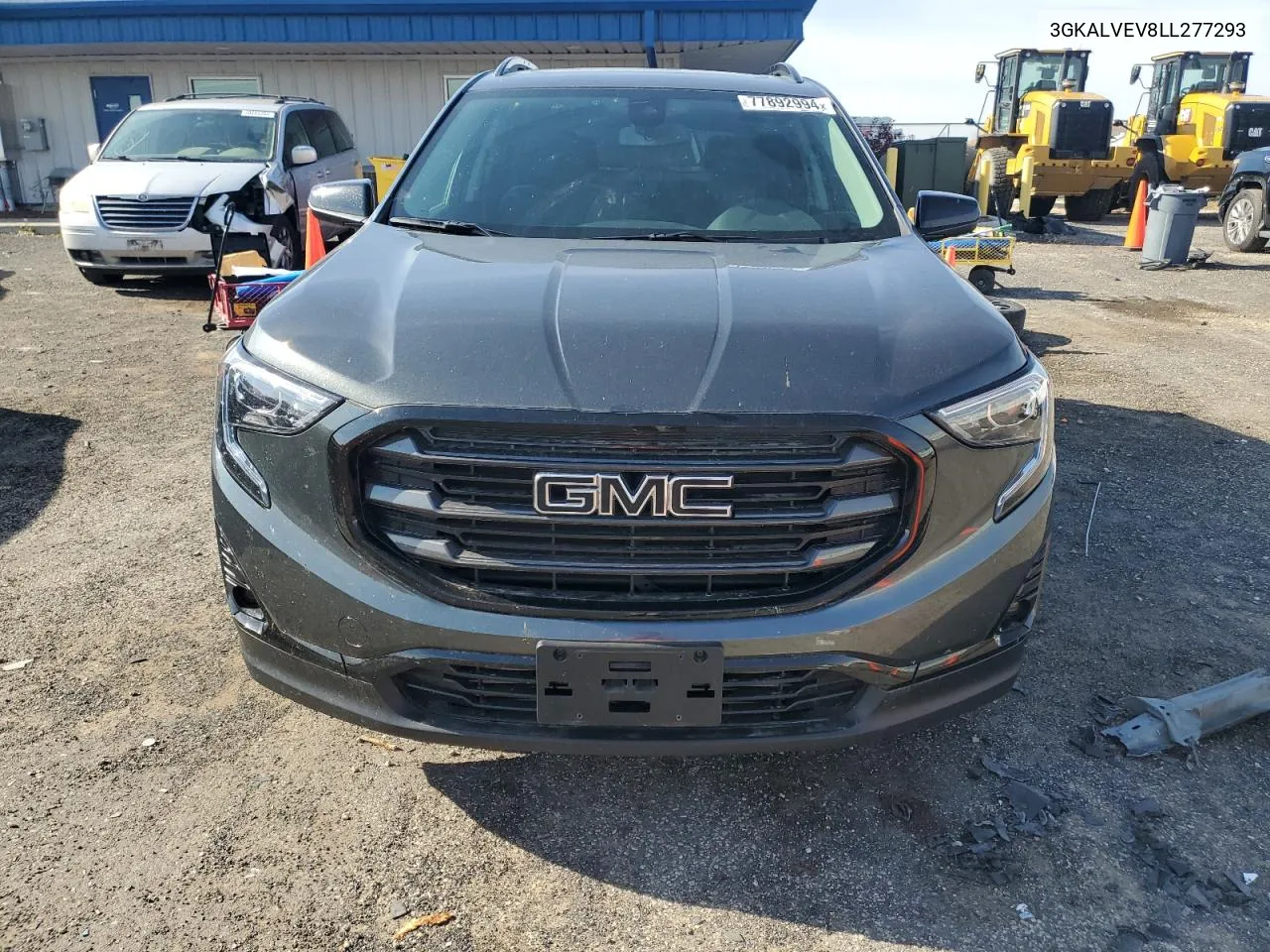 2020 GMC Terrain Slt VIN: 3GKALVEV8LL277293 Lot: 77892994