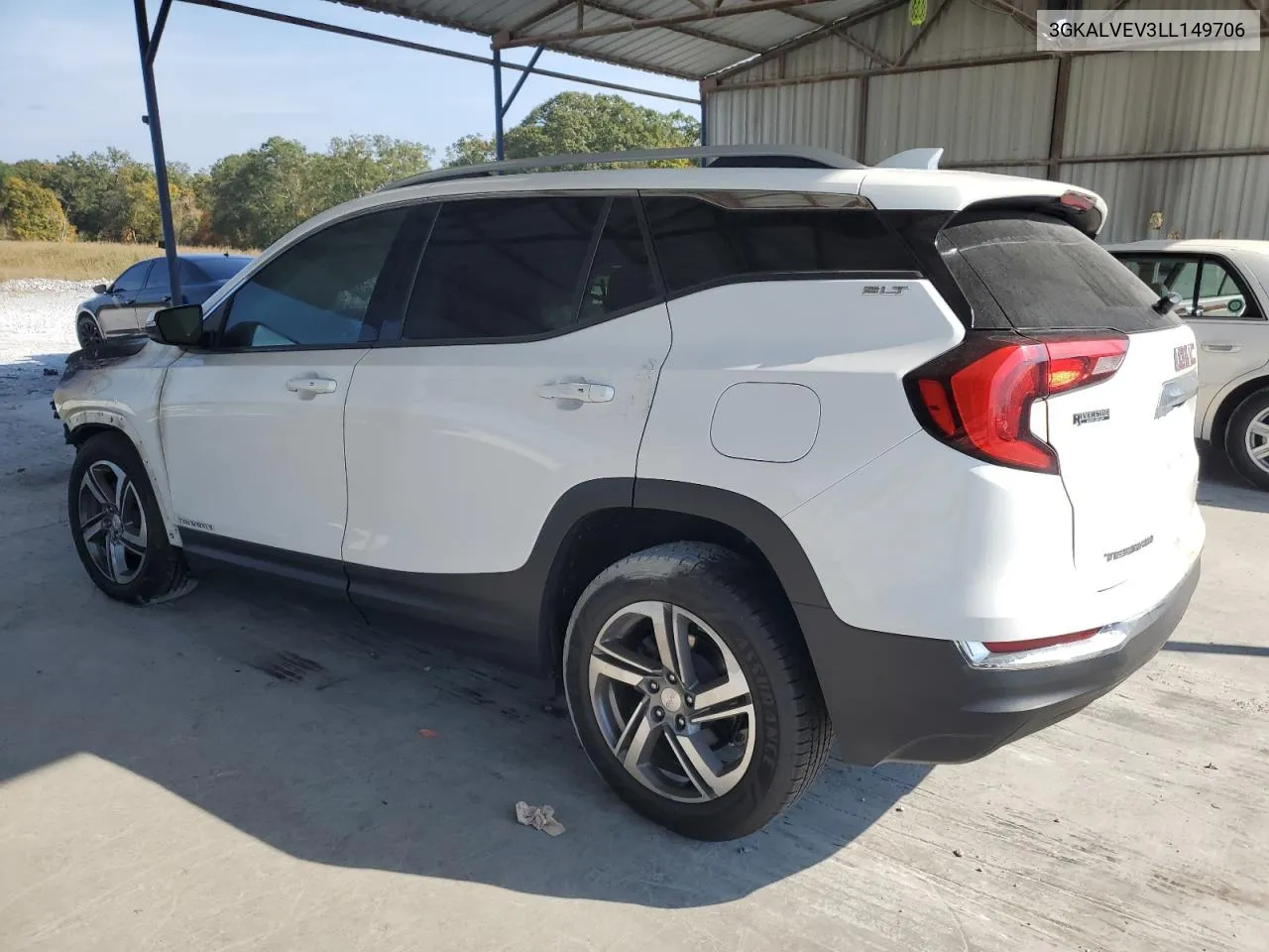 2020 GMC Terrain Slt VIN: 3GKALVEV3LL149706 Lot: 78409634