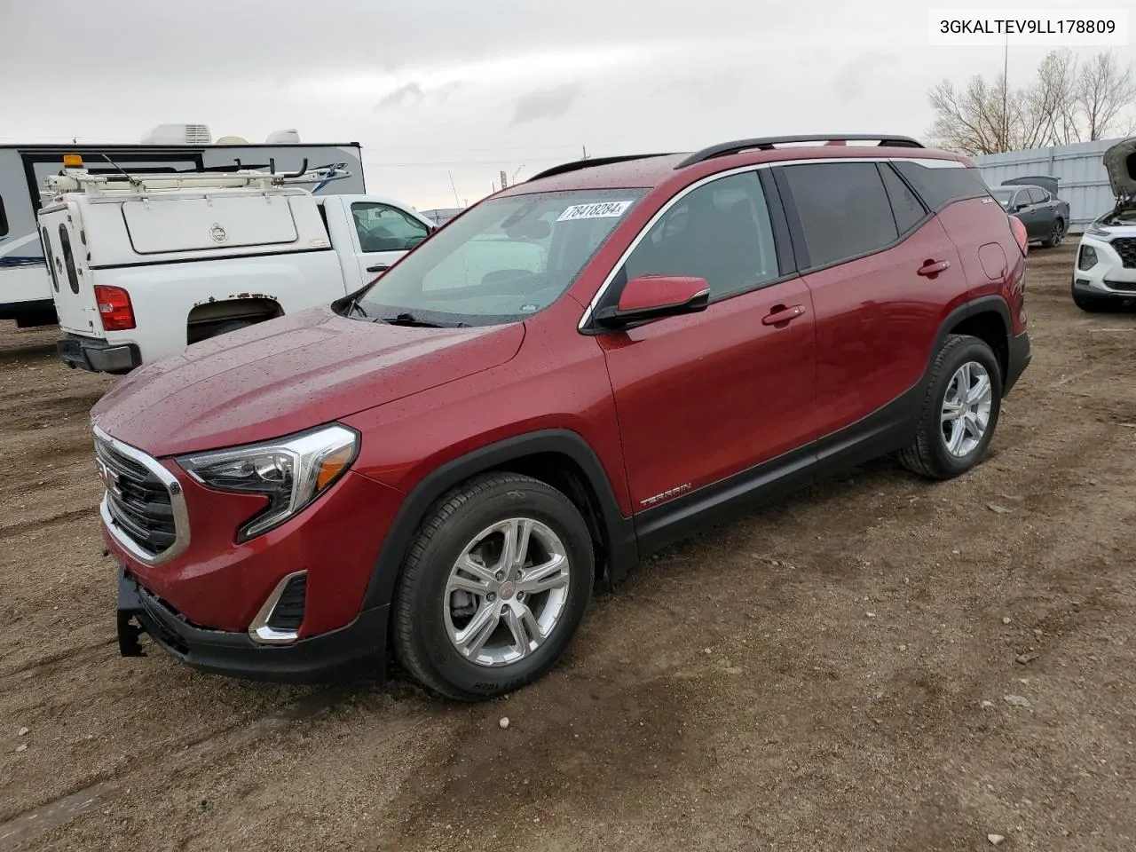 2020 GMC Terrain Sle VIN: 3GKALTEV9LL178809 Lot: 78418284