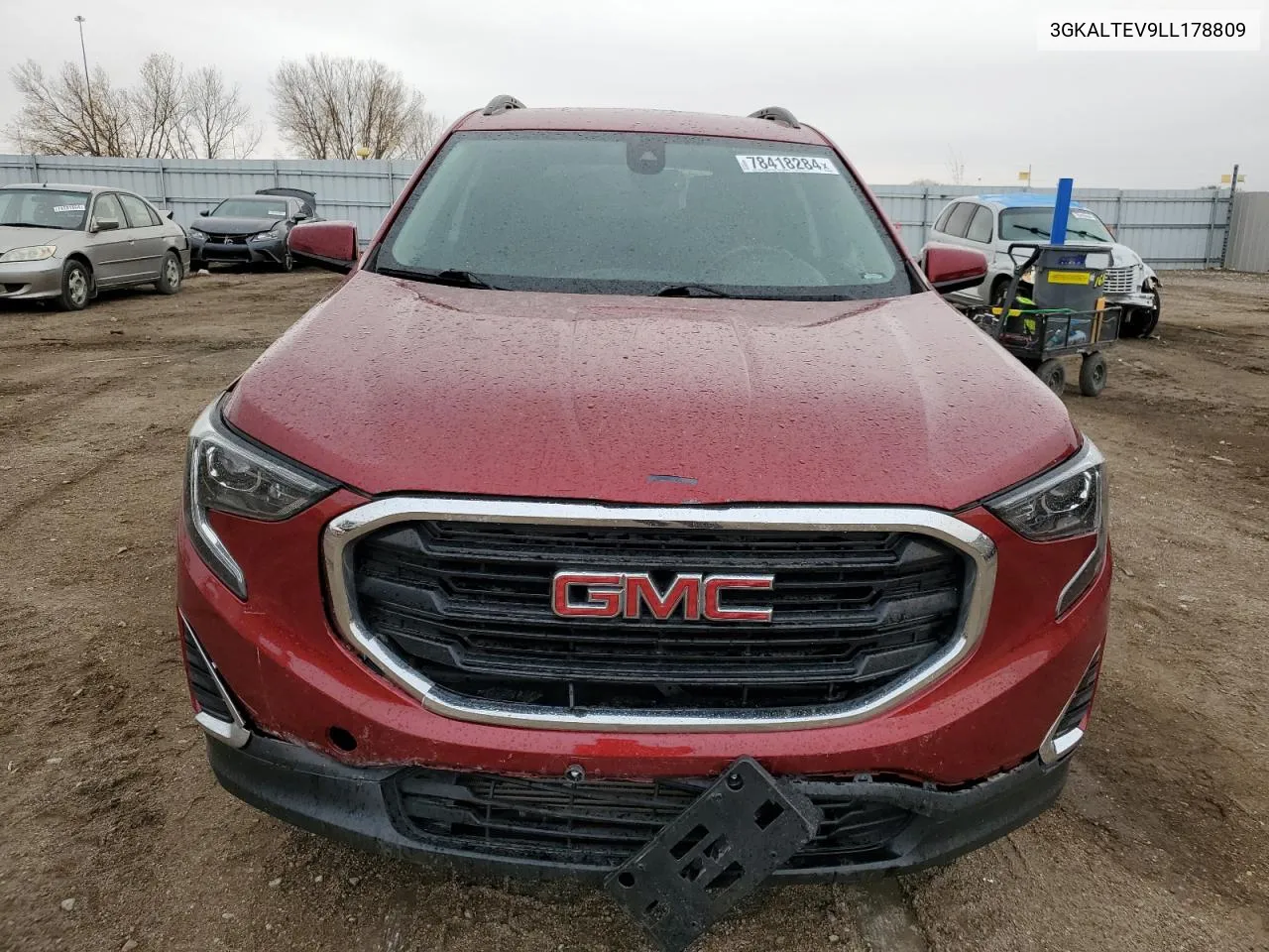 2020 GMC Terrain Sle VIN: 3GKALTEV9LL178809 Lot: 78418284