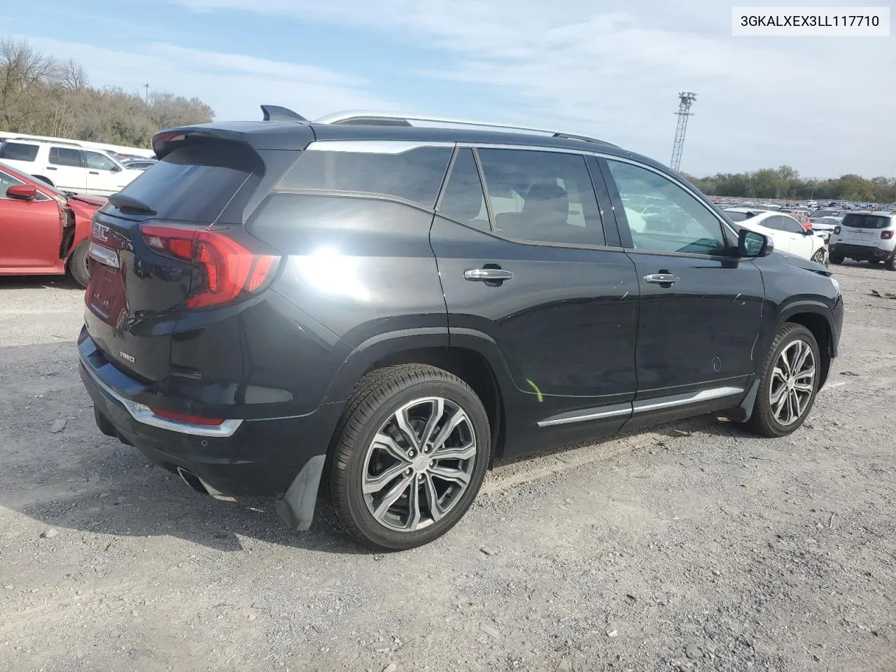 2020 GMC Terrain Denali VIN: 3GKALXEX3LL117710 Lot: 78502544