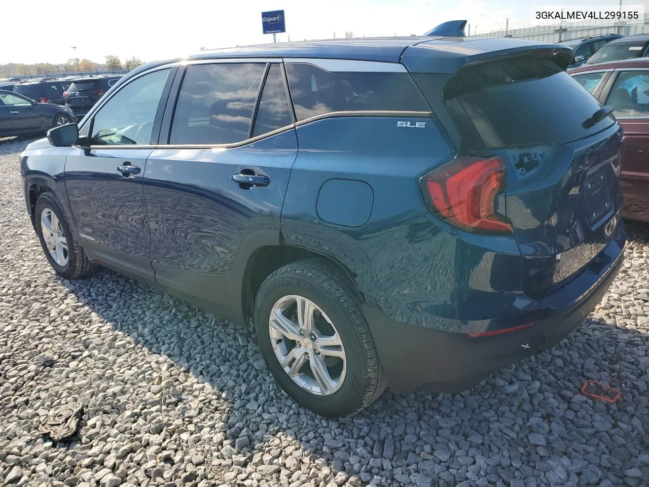 2020 GMC Terrain Sle VIN: 3GKALMEV4LL299155 Lot: 78903244