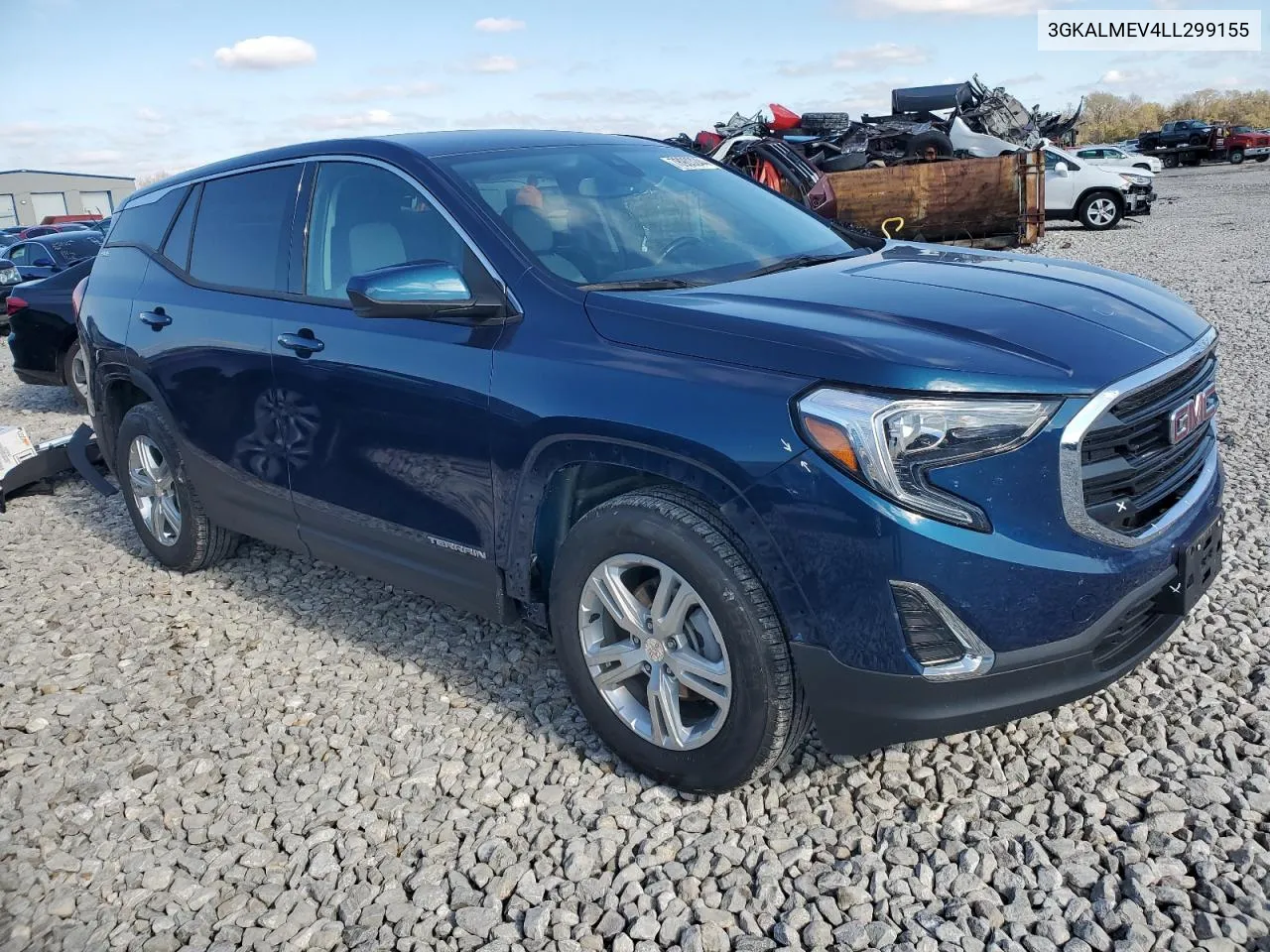 2020 GMC Terrain Sle VIN: 3GKALMEV4LL299155 Lot: 78903244