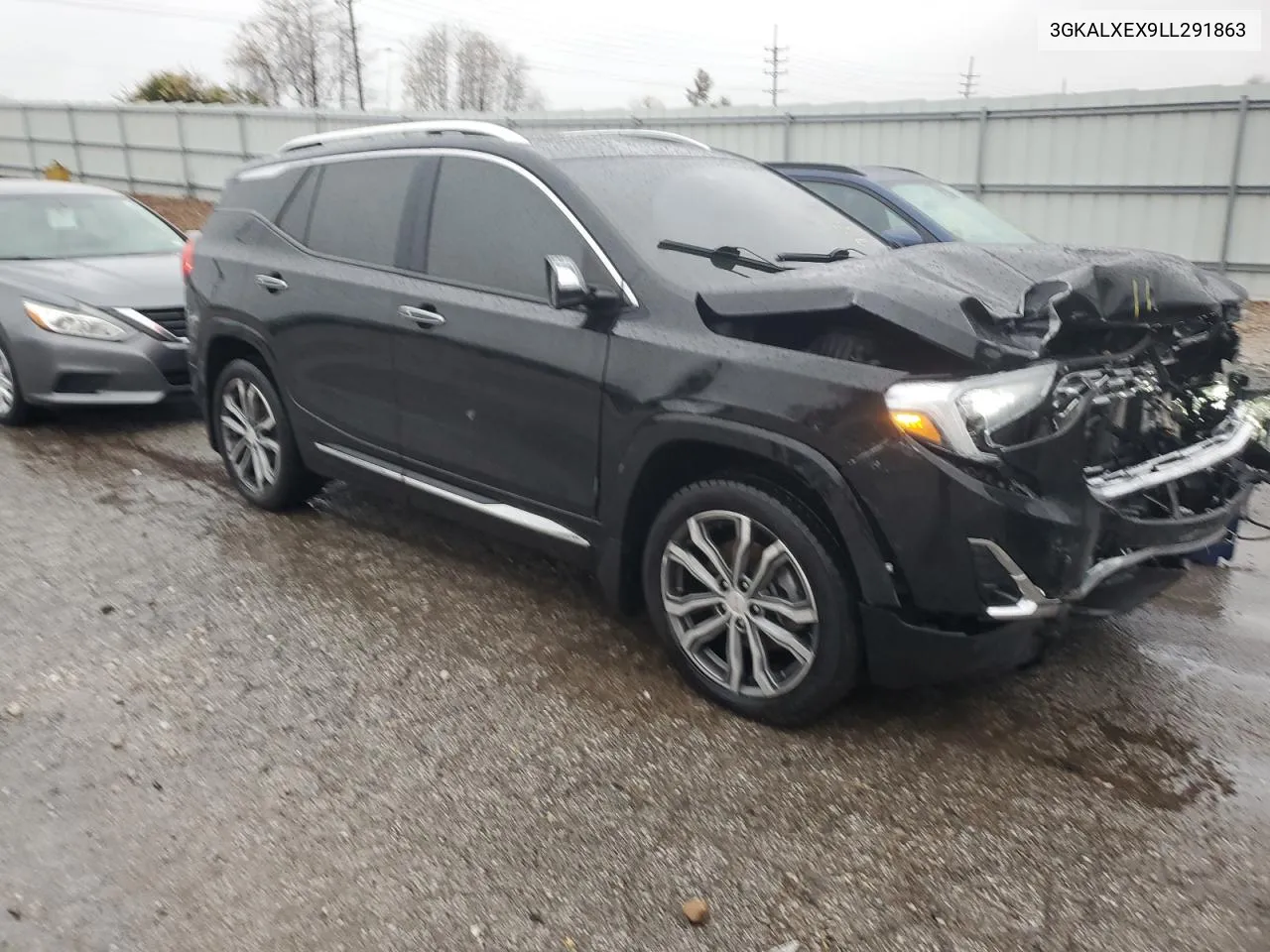 2020 GMC Terrain Denali VIN: 3GKALXEX9LL291863 Lot: 79001034