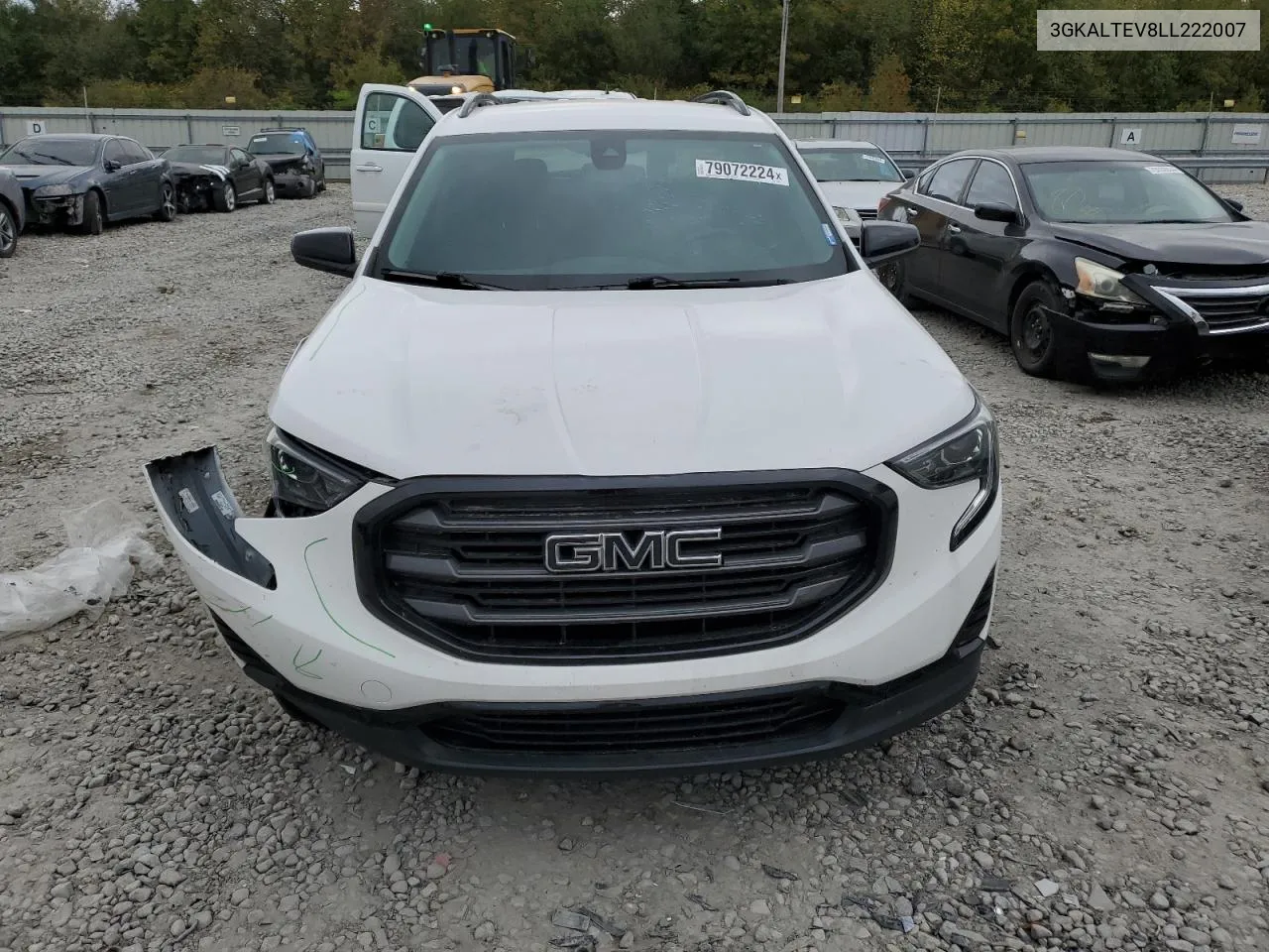 2020 GMC Terrain Sle VIN: 3GKALTEV8LL222007 Lot: 79072224