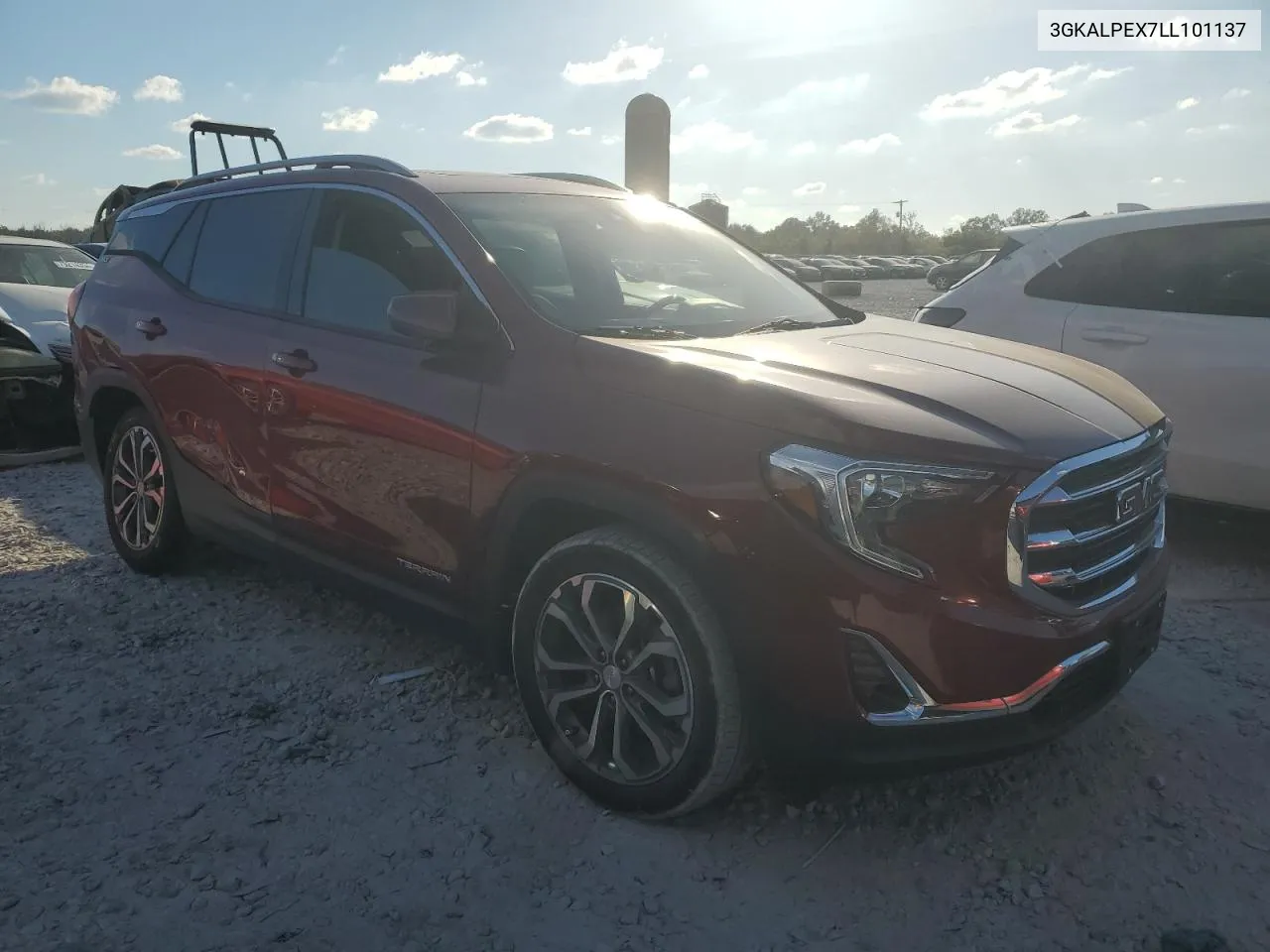 2020 GMC Terrain Slt VIN: 3GKALPEX7LL101137 Lot: 79104654