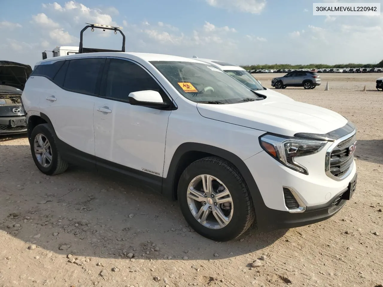 2020 GMC Terrain Sle VIN: 3GKALMEV6LL220942 Lot: 79161564