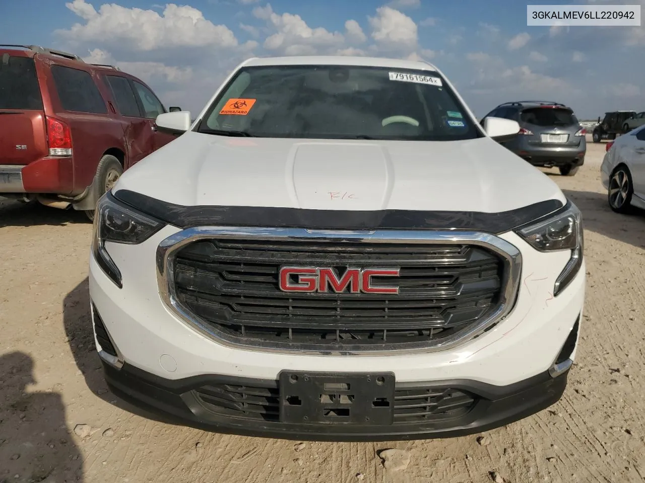 2020 GMC Terrain Sle VIN: 3GKALMEV6LL220942 Lot: 79161564