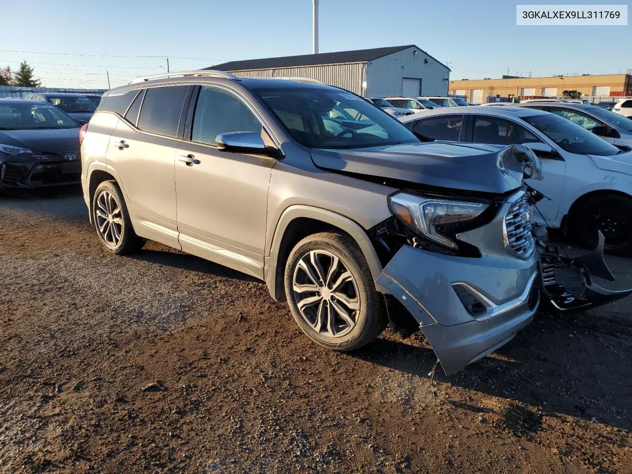 2020 GMC Terrain Denali VIN: 3GKALXEX9LL311769 Lot: 79171154