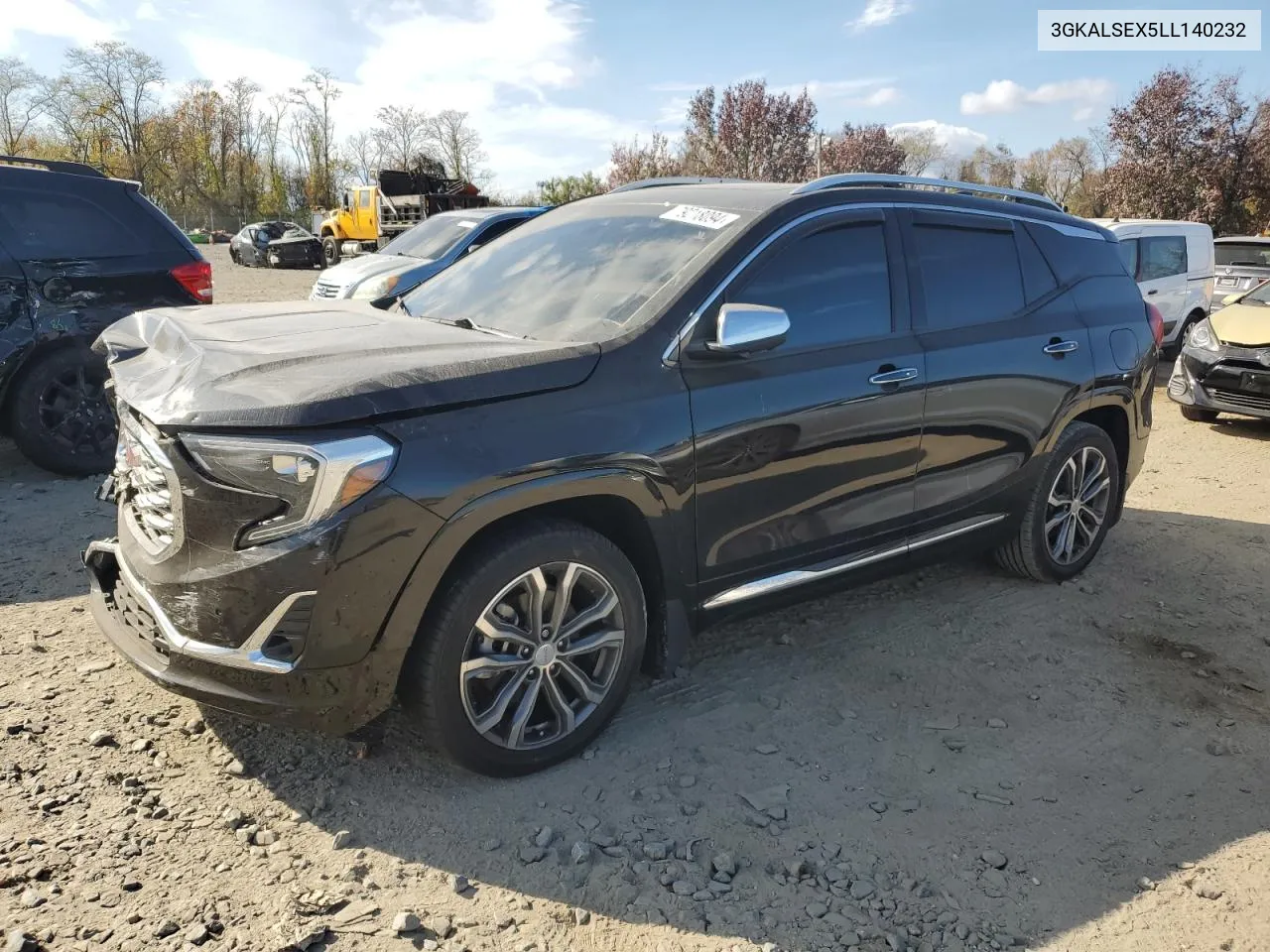 2020 GMC Terrain Denali VIN: 3GKALSEX5LL140232 Lot: 79218094