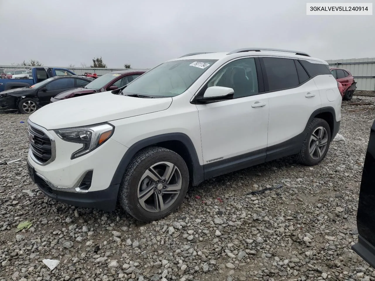 2020 GMC Terrain Slt VIN: 3GKALVEV5LL240914 Lot: 79311794