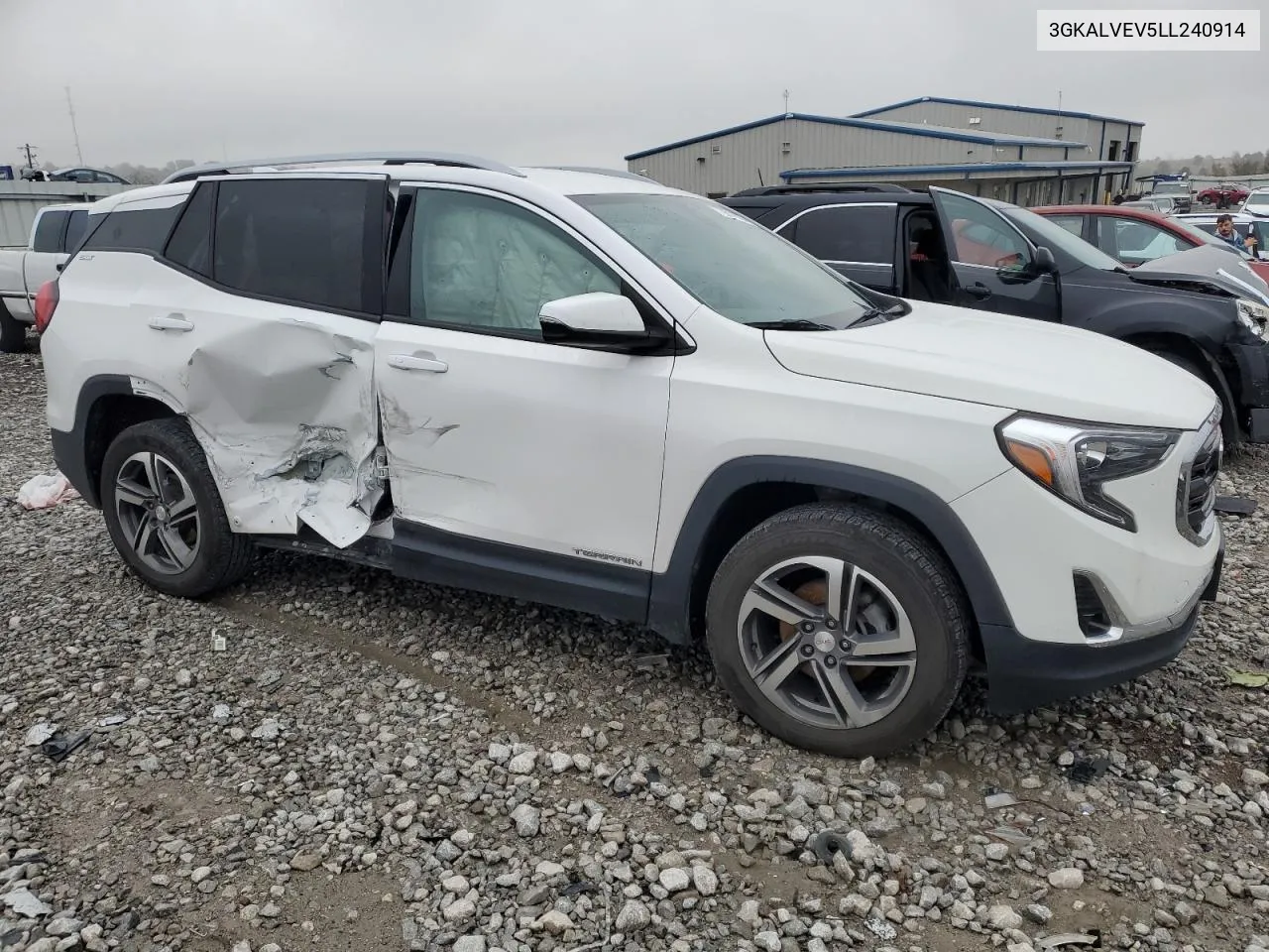 2020 GMC Terrain Slt VIN: 3GKALVEV5LL240914 Lot: 79311794