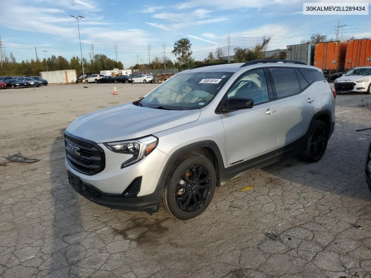 2020 GMC Terrain Sle VIN: 3GKALMEV2LL289434 Lot: 79351814