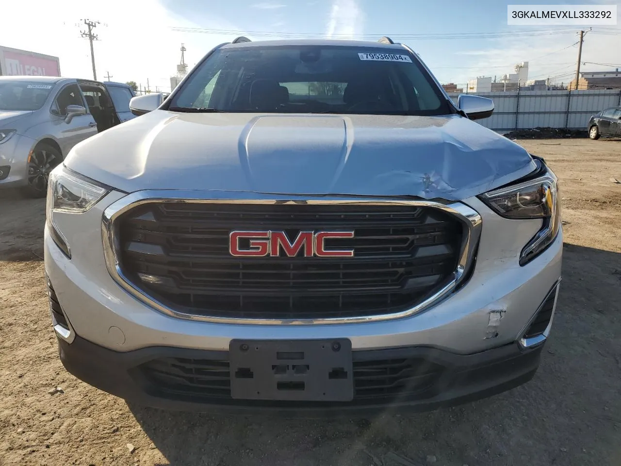 2020 GMC Terrain Sle VIN: 3GKALMEVXLL333292 Lot: 79538904