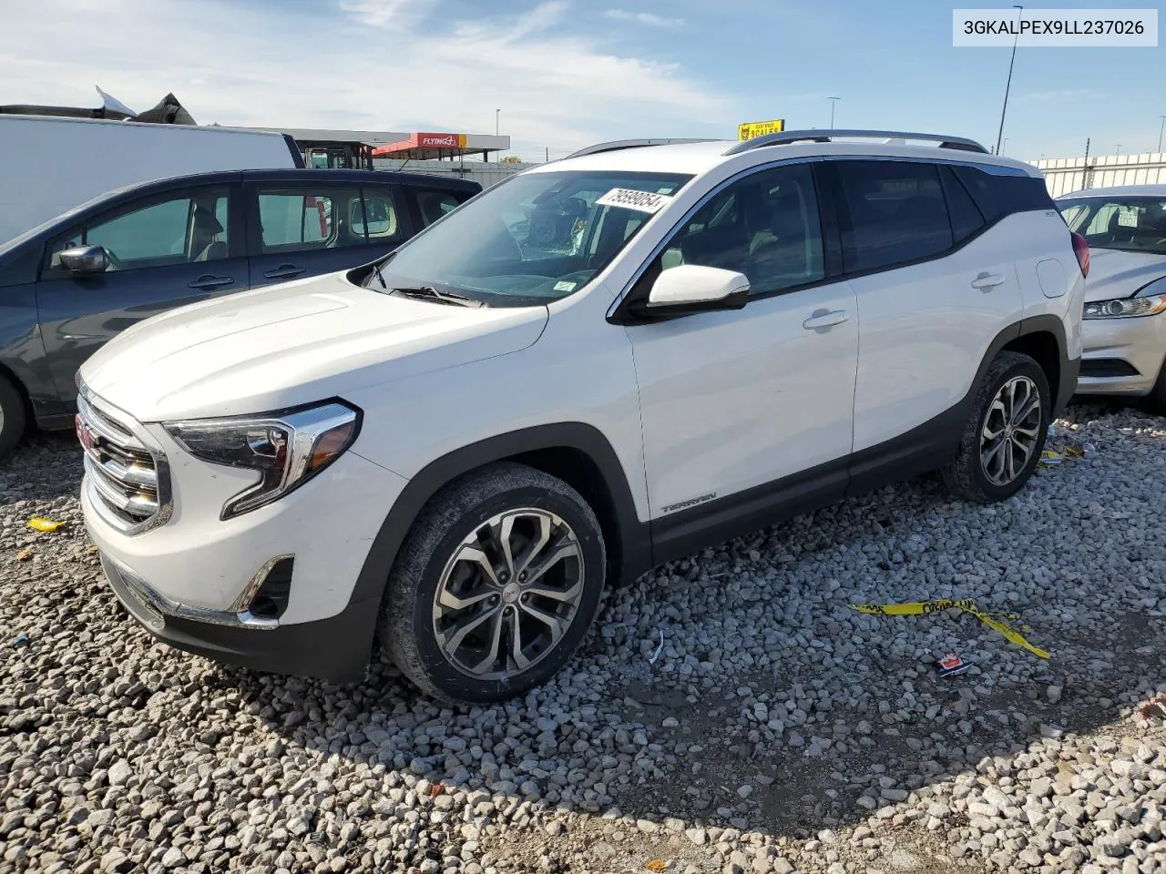 2020 GMC Terrain Slt VIN: 3GKALPEX9LL237026 Lot: 79599054