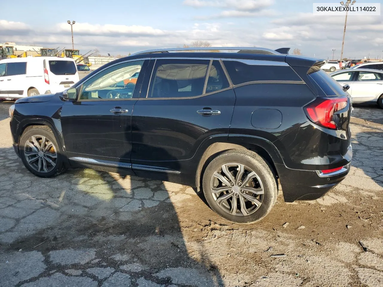 2020 GMC Terrain Denali VIN: 3GKALXEX0LL114022 Lot: 79605734