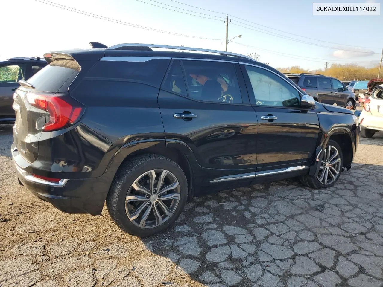 2020 GMC Terrain Denali VIN: 3GKALXEX0LL114022 Lot: 79605734