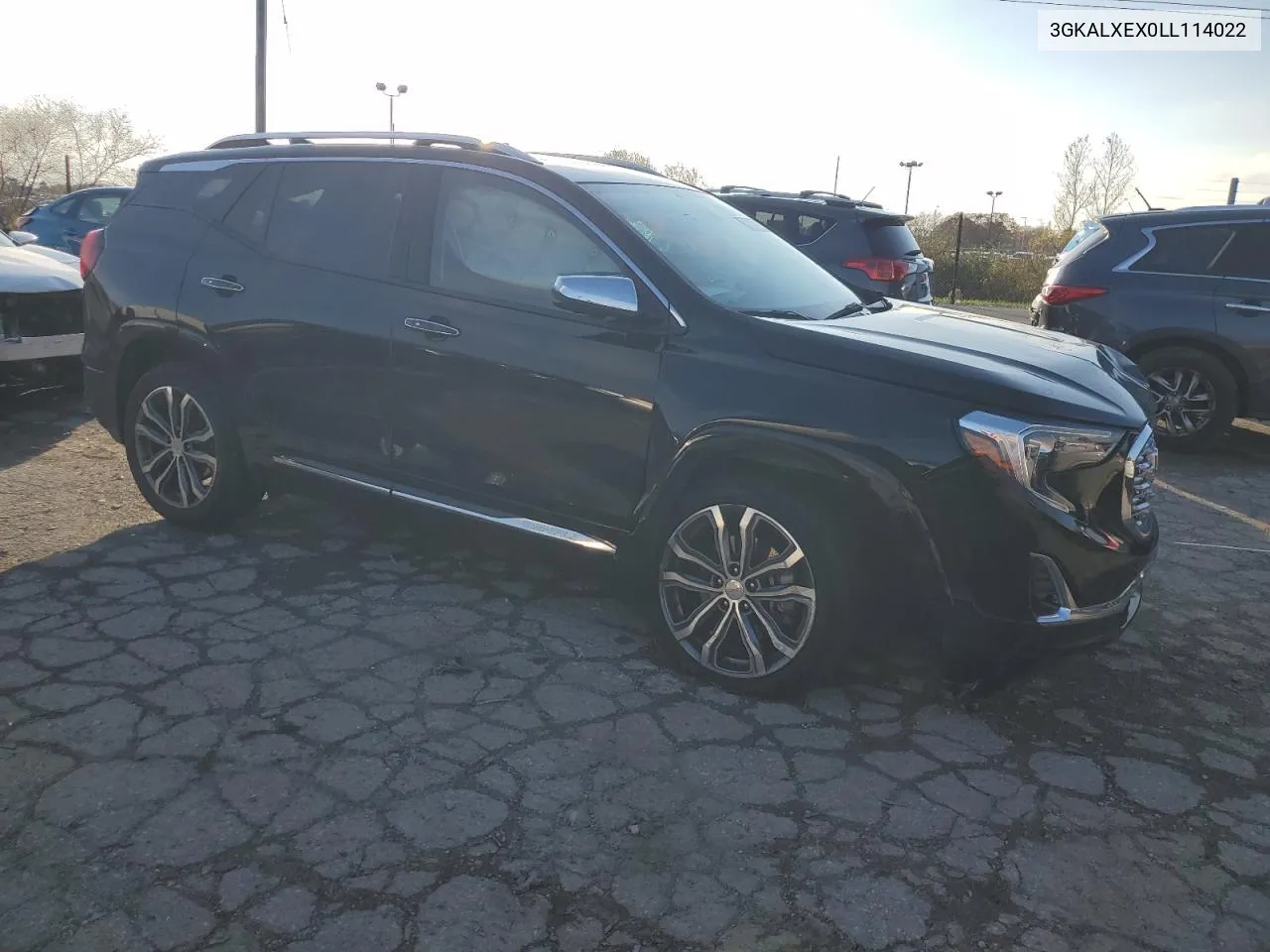 2020 GMC Terrain Denali VIN: 3GKALXEX0LL114022 Lot: 79605734