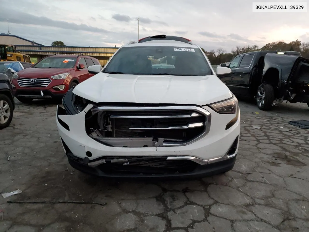 2020 GMC Terrain Slt VIN: 3GKALPEVXLL139329 Lot: 79674724