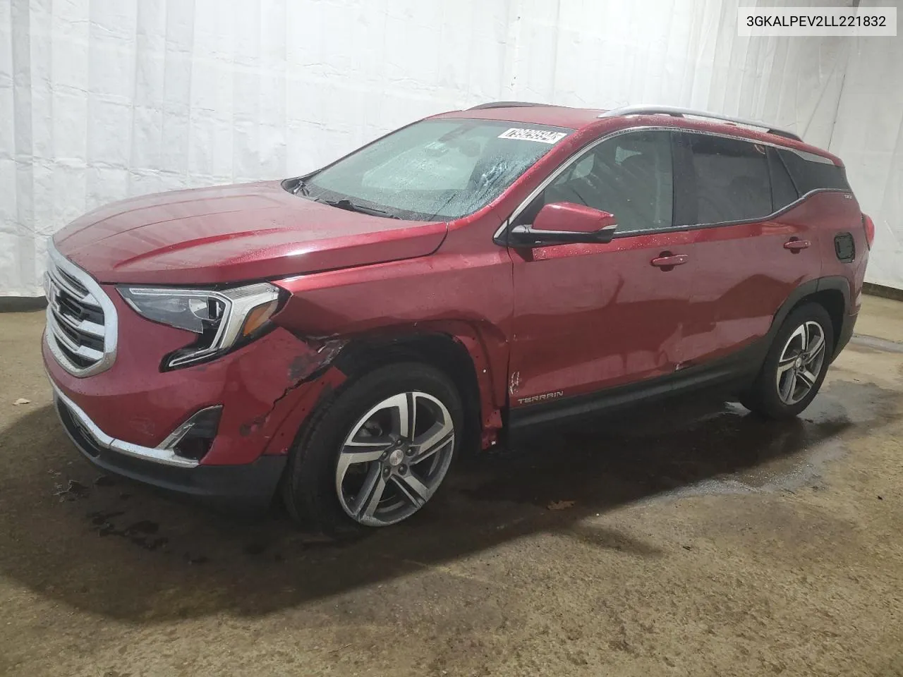 2020 GMC Terrain Slt VIN: 3GKALPEV2LL221832 Lot: 79929594