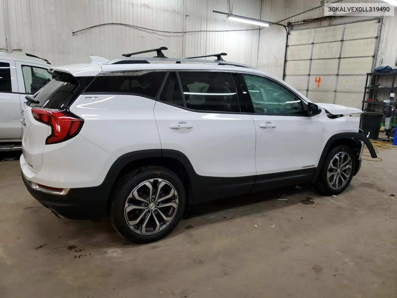 2020 GMC Terrain Slt VIN: 3GKALVEX0LL319490 Lot: 80037644