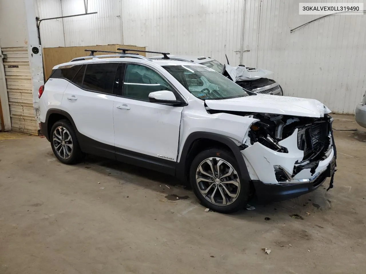 2020 GMC Terrain Slt VIN: 3GKALVEX0LL319490 Lot: 80037644