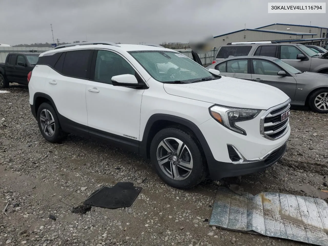 2020 GMC Terrain Slt VIN: 3GKALVEV4LL116794 Lot: 80201094