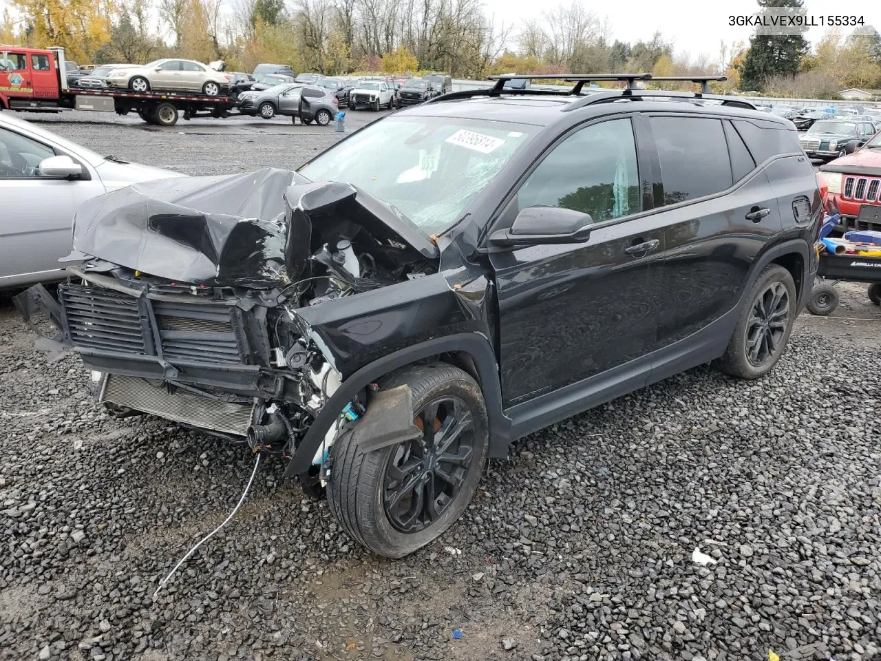 2020 GMC Terrain Slt VIN: 3GKALVEX9LL155334 Lot: 80395814