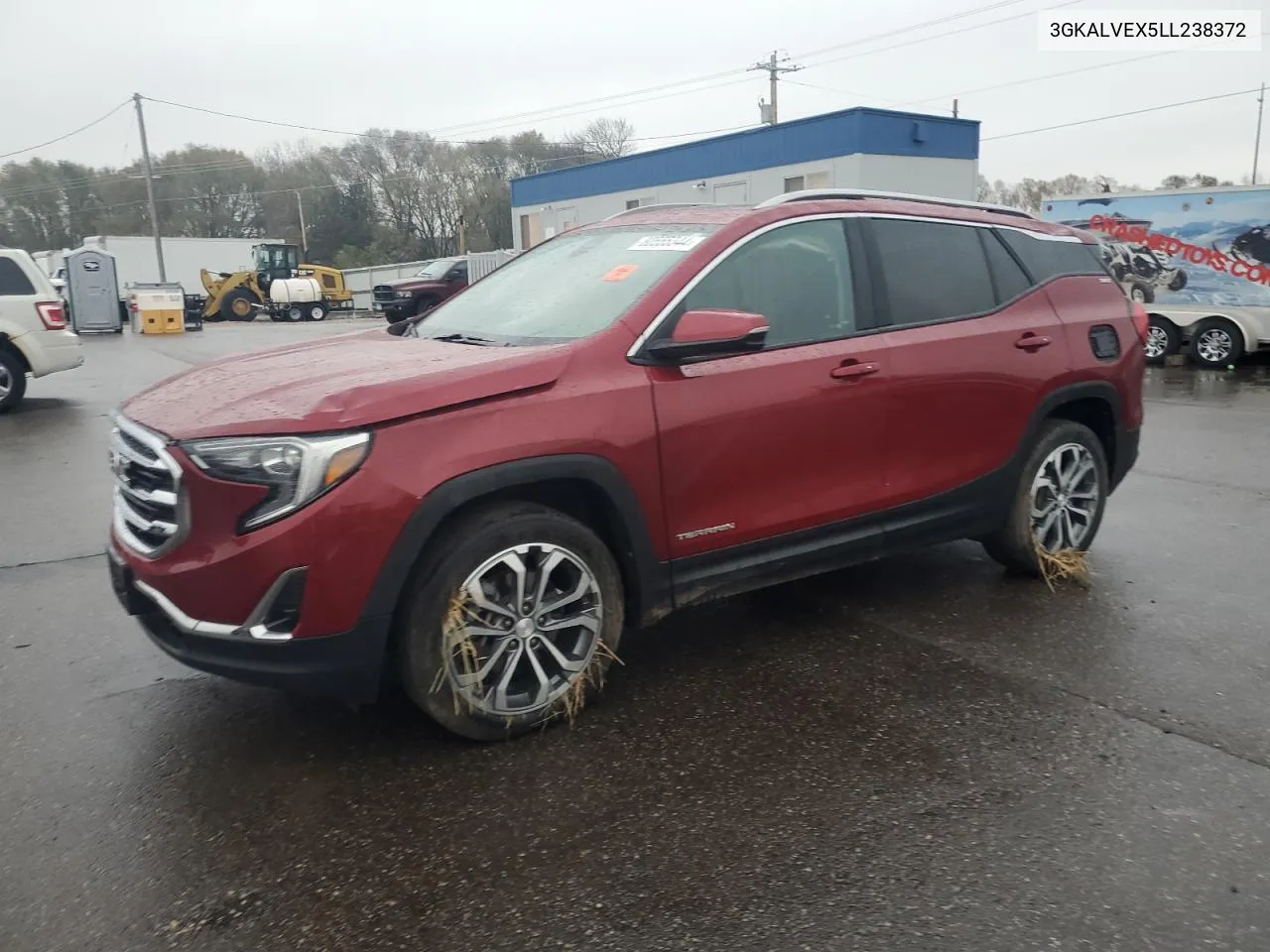 2020 GMC Terrain Slt VIN: 3GKALVEX5LL238372 Lot: 80555344