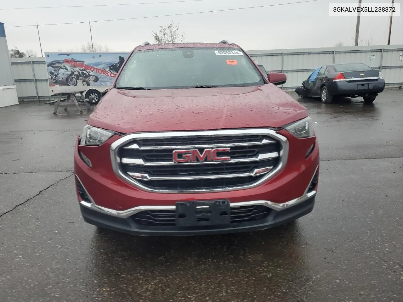 2020 GMC Terrain Slt VIN: 3GKALVEX5LL238372 Lot: 80555344