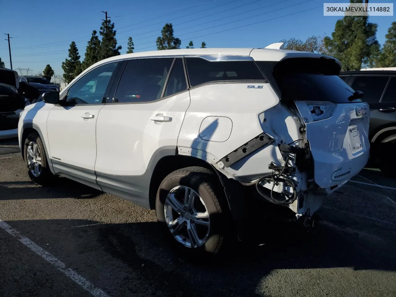 2020 GMC Terrain Sle VIN: 3GKALMEVXLL114882 Lot: 80958984