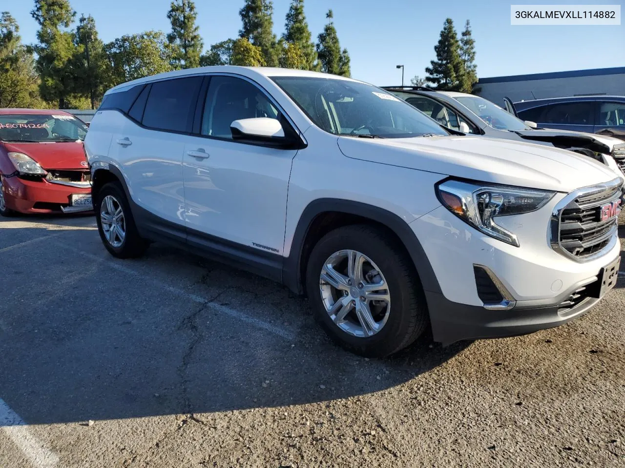 2020 GMC Terrain Sle VIN: 3GKALMEVXLL114882 Lot: 80958984