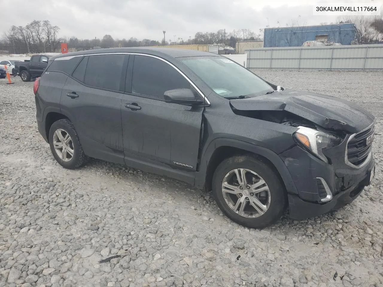 2020 GMC Terrain Sle VIN: 3GKALMEV4LL117664 Lot: 81214354