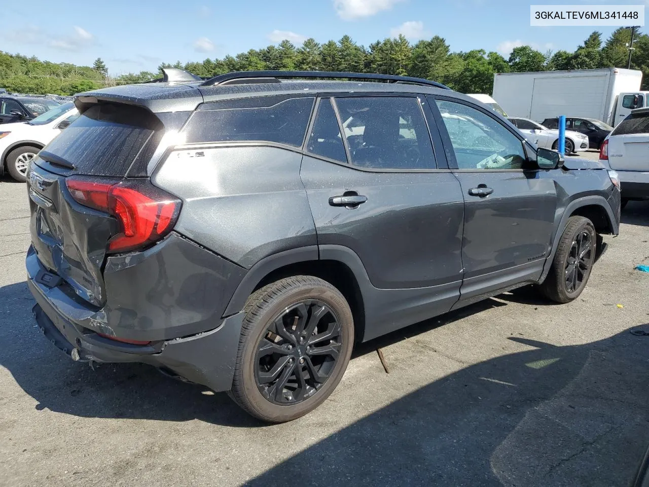 2021 GMC Terrain Sle VIN: 3GKALTEV6ML341448 Lot: 57598824