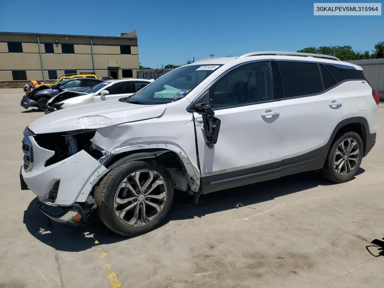 3GKALPEV5ML315964 2021 GMC Terrain Slt