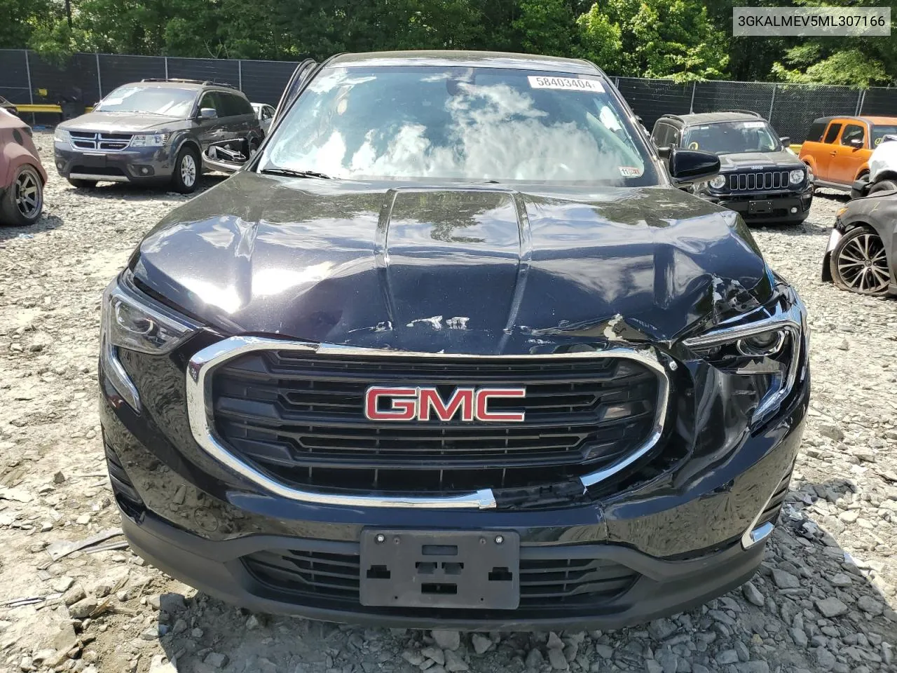 3GKALMEV5ML307166 2021 GMC Terrain Sle