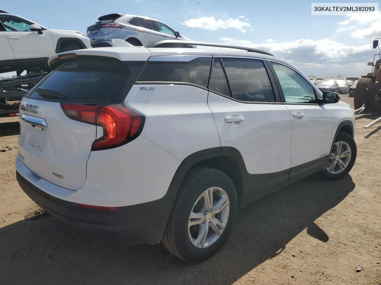 2021 GMC Terrain Sle VIN: 3GKALTEV2ML382093 Lot: 59576444