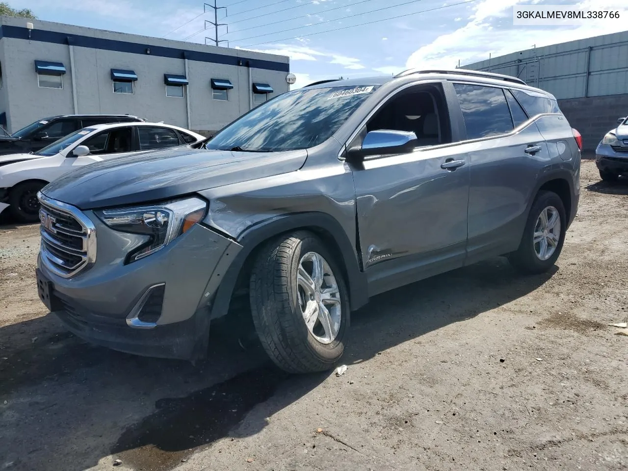 2021 GMC Terrain Sle VIN: 3GKALMEV8ML338766 Lot: 60460304