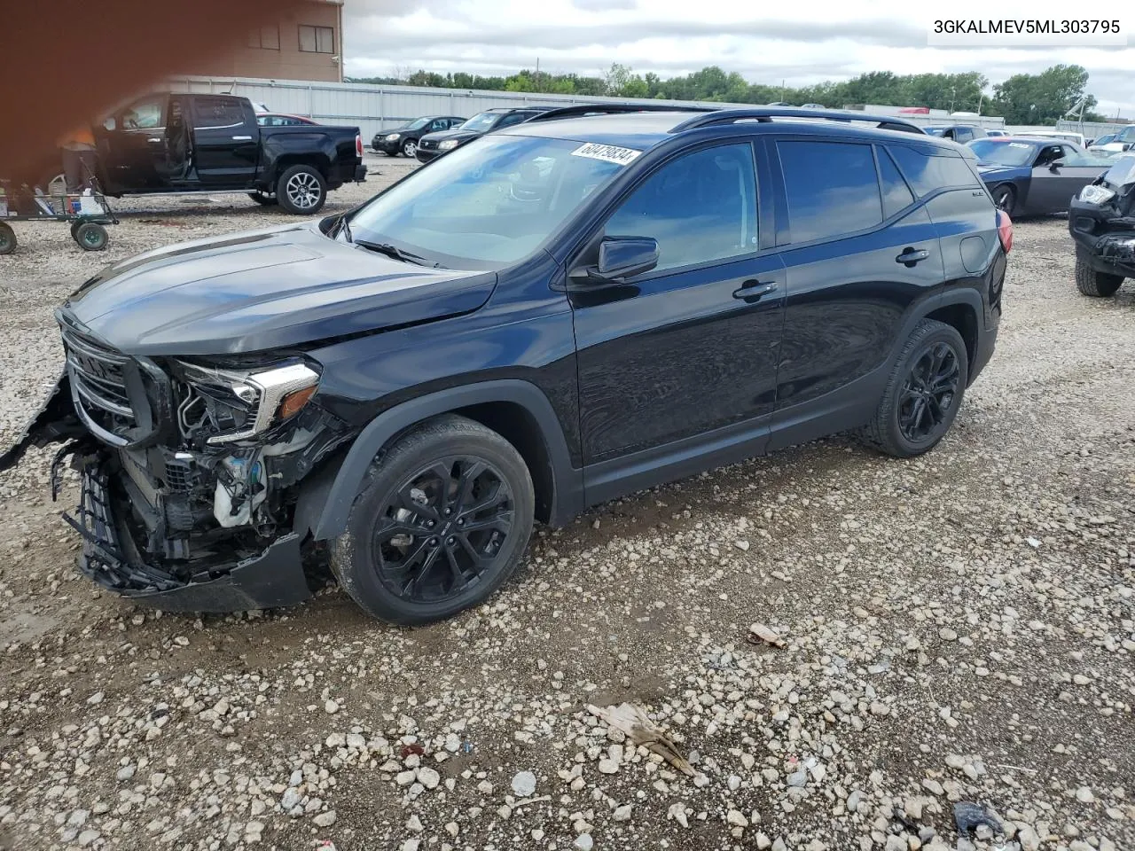 2021 GMC Terrain Sle VIN: 3GKALMEV5ML303795 Lot: 60479834