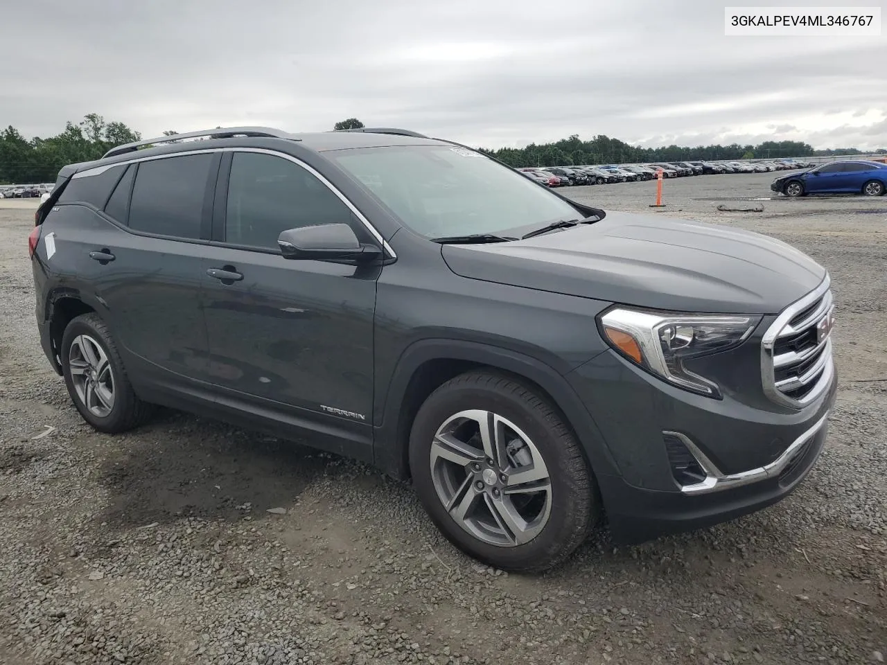 2021 GMC Terrain Slt VIN: 3GKALPEV4ML346767 Lot: 61047184