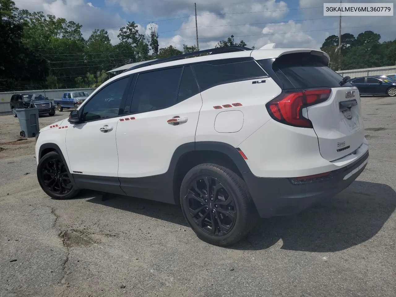 2021 GMC Terrain Sle VIN: 3GKALMEV6ML360779 Lot: 61472684