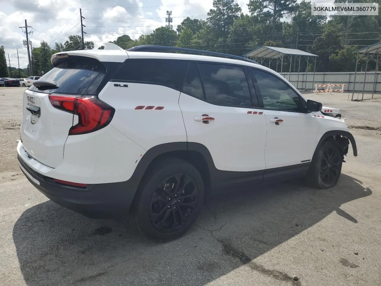 2021 GMC Terrain Sle VIN: 3GKALMEV6ML360779 Lot: 61472684