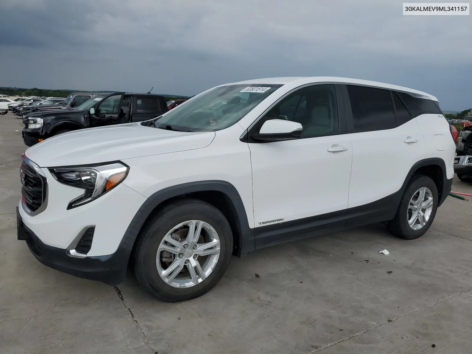 2021 GMC Terrain Sle VIN: 3GKALMEV9ML341157 Lot: 63601514