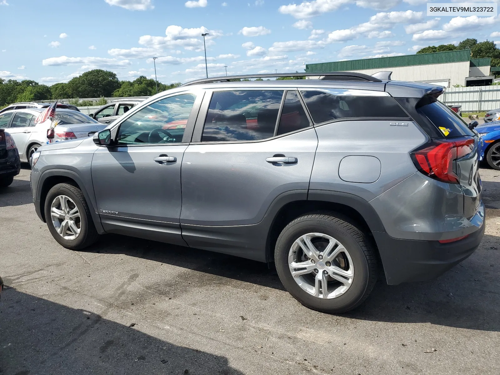 2021 GMC Terrain Sle VIN: 3GKALTEV9ML323722 Lot: 63796544